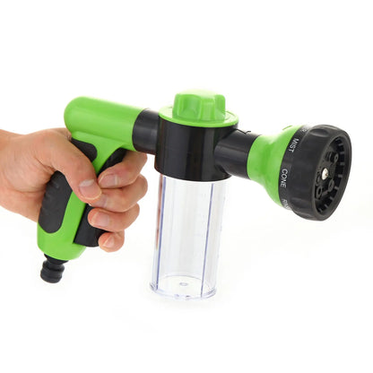 Foam and rinse pet shower